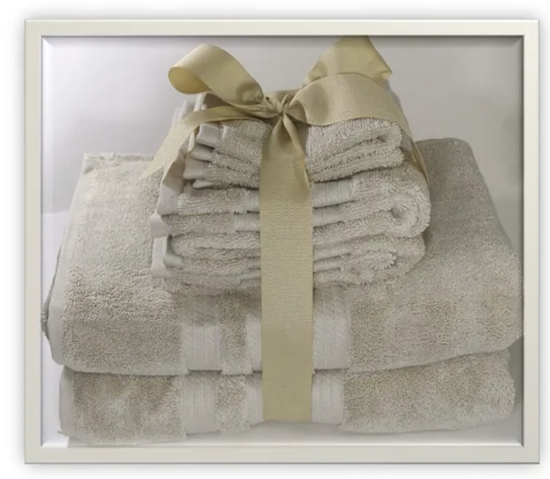Luxury Bath Towel Set - Sand