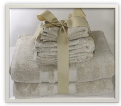 Luxury Bath Towel Set - Sand